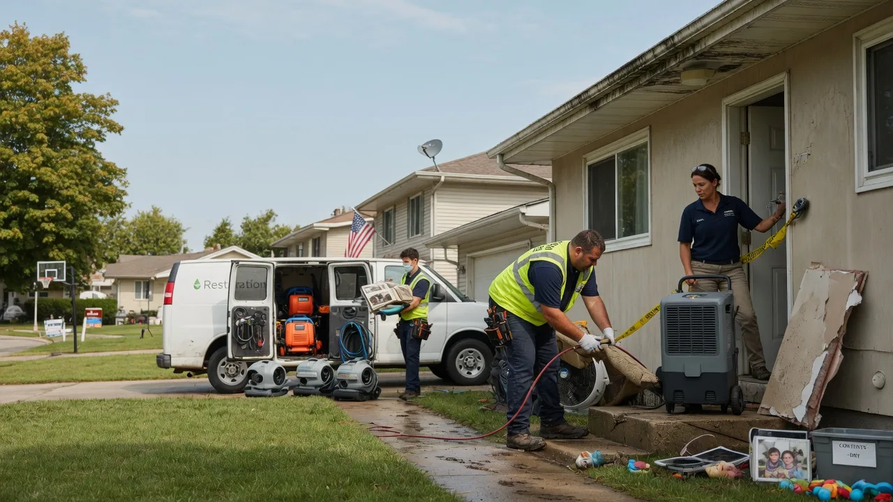 Water Damage Restoration in Spencerville, OK near me